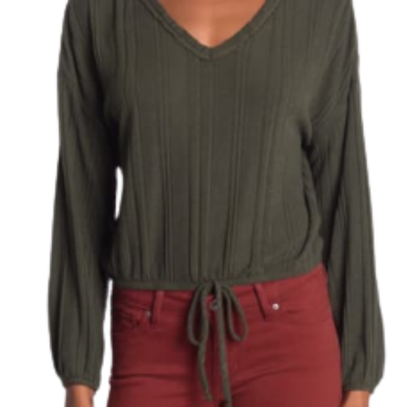 NWT White Willow Nordstrom rack long sleeve top L - Picture 1 of 14